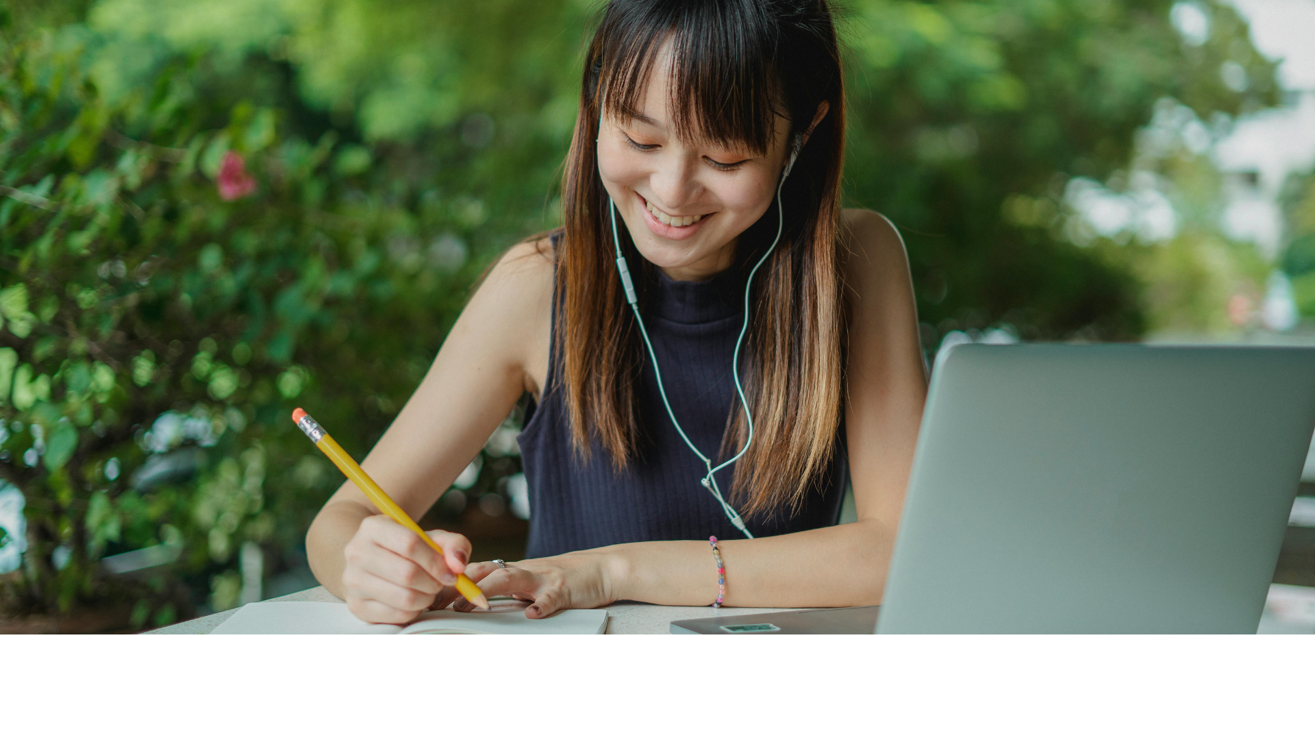 Student writing
